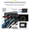 StarTech.com Gigabit Ethernet Copper-to-Fiber Media Converter, SM LC, 40km, 10/100/1000 Mbps, RJ45 to LC, Full Metal, 9K Jumbo Frames, TAA Compliant