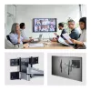 StarTech.com Heavy-Duty Articulating TV Wall Mount for up to 100-inch and 187.4lb/85kg Flat Screens, VESA 800x500, Low-Profile Bracket, TAA-Compliant