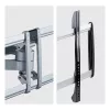StarTech.com Heavy-Duty Articulating TV Wall Mount for up to 100-inch and 187.4lb/85kg Flat Screens, VESA 800x500, Low-Profile Bracket, TAA-Compliant