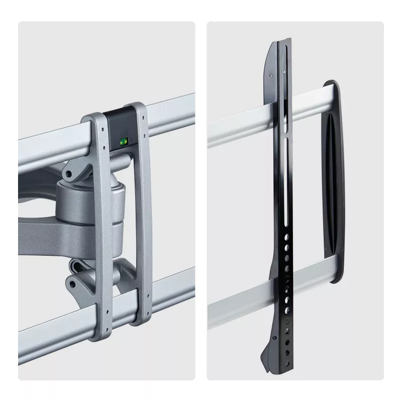 StarTech.com Heavy-Duty Articulating TV Wall Mount for up to 100-inch and 187.4lb/85kg Flat Screens, VESA 800x500, Low-Profile Bracket, TAA-Compliant