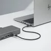 StarTech.com 1.5m (5ft) USB4 Cable, 80Gbps, USB-IF Certified USB-C Cable, 240W PD, 8K 120Hz/4K 240Hz DP2.1 DP80, TPE Jacket, Thunderbolt 4 Compatible - Black USB-C Cord