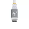 StarTech.com 3m (10ft) USB4 Cable, 20Gbps, USB-IF Certified USB-C Cable, 60W PD, 4K 120Hz DP 1.4, TPE Jacket, White USB-C Cord