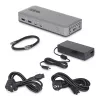 StarTech.com Dual-Monitor USB-C Docking Station, HDMI, 4K 60Hz, 100W Laptop Charging, 1GbE, Driverless, Multi-Monitor Dock For Windows