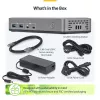 StarTech.com 199UE-USBC-DOCK laptop dock/port replicator Wired USB 3.2 Gen 2 (3.1 Gen 2) Type-C Grey