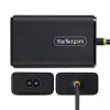 StarTech.com 65W USB-C Laptop Charger, 1.5m Tethered USB-C Cable, Power Adapter Brick for Dell, XPS, HP ProBook, MacBook Pro, Microsoft Surface Pro
