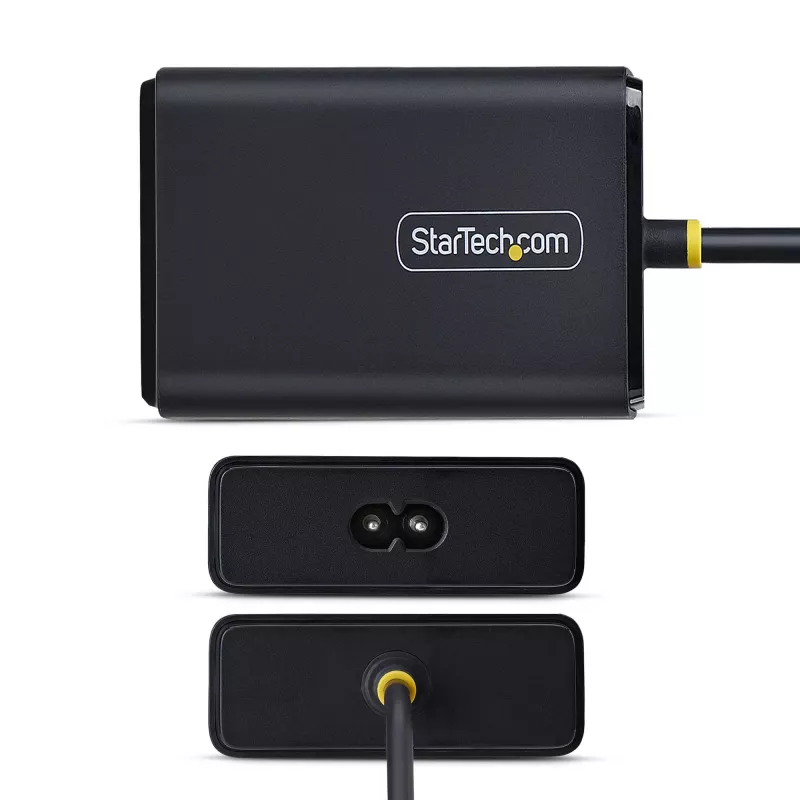 StarTech.com 100W USB-C Laptop Charger with 1.5m Tethered USB-C Cable, Power Adapter Brick for Dell, XPS, HP ProBook, MacBook Pro, Microsoft Surface Pro