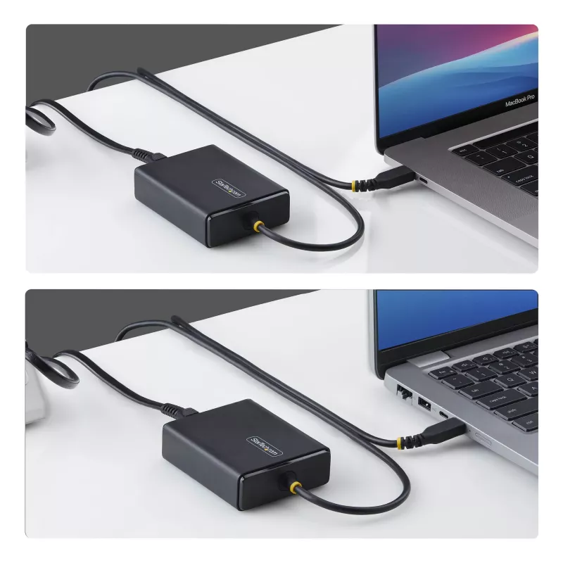 StarTech.com 100W USB-C Laptop Charger with 1.5m Tethered USB-C Cable, Power Adapter Brick for Dell, XPS, HP ProBook, MacBook Pro, Microsoft Surface Pro