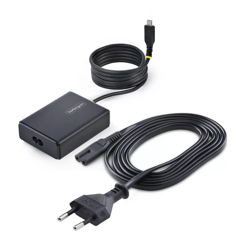 StarTech.com 100W USB-C Laptop Charger with 1.5m Tethered USB-C Cable, Power Adapter Brick for Dell, XPS, HP ProBook, MacBook Pro, Microsoft Surface Pro