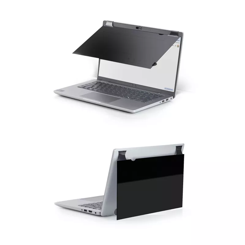 StarTech.com 13.3-inch 16:9 Bright Privacy Screen Filter with Touch, Flip-Over, 75% Light Transmittance, Anti-Glare Privacy Filter, +/- 30 Deg. View Angle