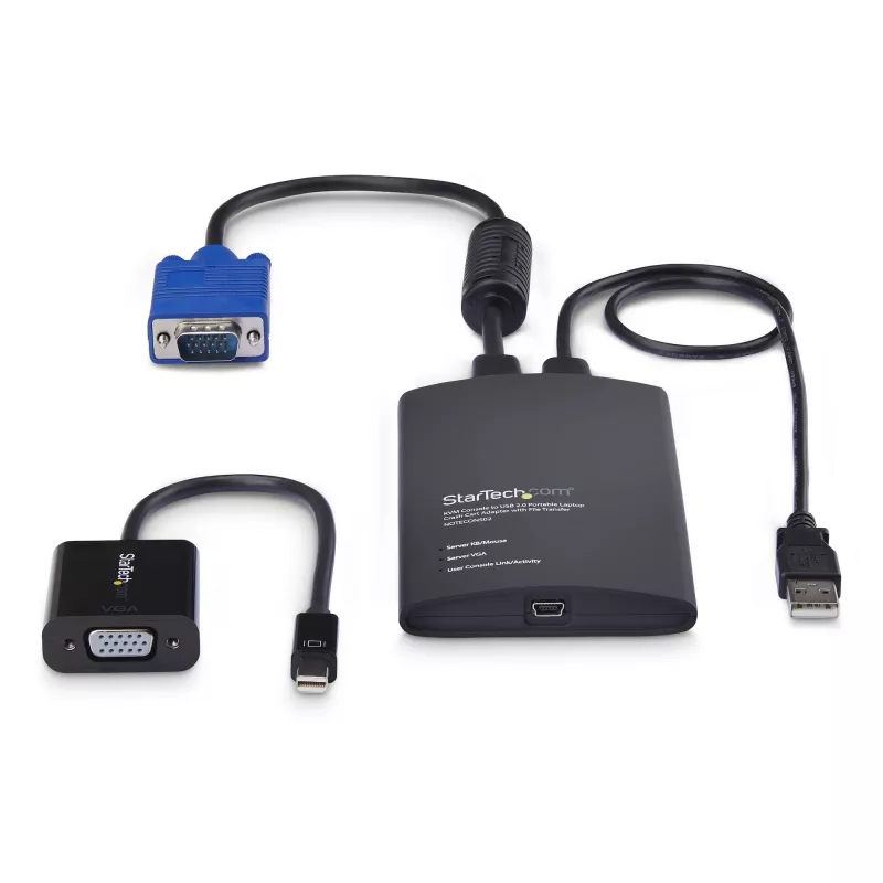 StarTech.com Portable Laptop Crash Cart KVM Console Adapter
