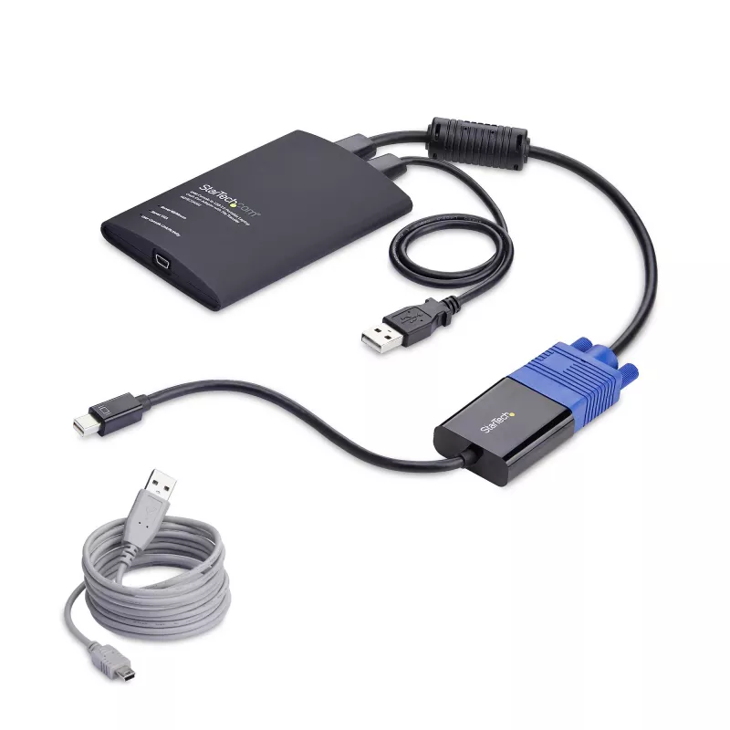 StarTech.com Portable Laptop Crash Cart KVM Console Adapter