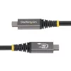 StarTech.com 3m (10ft) USB4 Cable, 20Gbps, USB-IF Certified USB-C Cable, 60W PD, 4K 120Hz DP 2.1, TPE Jacket, Black USB-C Cord