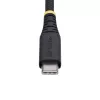 StarTech.com 3m (10ft) USB-C Charging Cable, 60W (3A) PD, Dual-Layer Braided Nylon/TPE Jacket, Rugged USB C Charging Cord, USB 2.0 Laptop Charger Cable