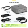 StarTech.com Thunderbolt 5 Docking Station, DP / HDMI, Triple Monitor Dock up to 4K 144Hz or Dual 8K 60Hz, 5x USB Ports, 140W Laptop Charging