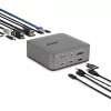 StarTech.com Thunderbolt 5 Docking Station, DP / HDMI, Triple Monitor Dock up to 4K 144Hz or Dual 8K 60Hz, 5x USB Ports, 140W Laptop Charging