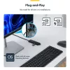 StarTech.com 4-Port USB-A Hub, 5Gbps, Bus Powered, USB-A to 4x USB-A Mini Hub, Extra Long 2ft/61cm Host Cable, PCR Plastic, Portable Desktop / Laptop USB Hub