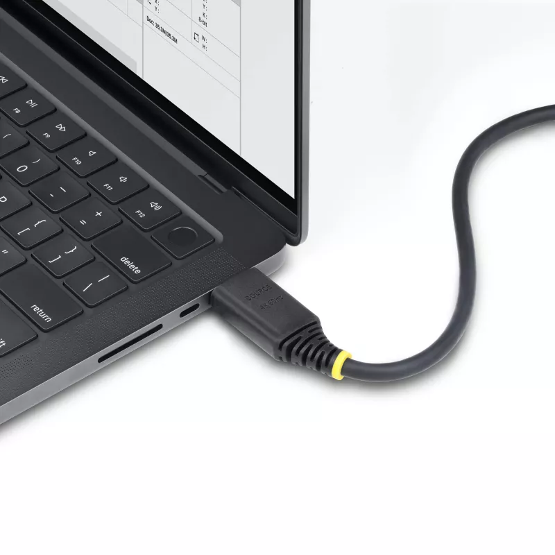 StarTech.com HDMI2-CABLE-GRIP-15M HDMI cable HDMI Type A (Standard) Black
