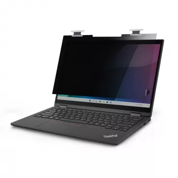 StarTech.com Lenovo X13 Yoga Gen 4 Bright Privacy Screen Filter with Touch, Flip-Over, 75% Light Transmittance, Anti-Glare Privacy Filter, +/- 30 Deg. View Angle