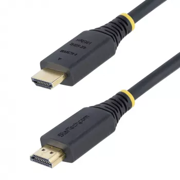 StarTech.com 8ft (2.4m) Premium Certified High Speed HDMI Cable, 4K 60Hz/1440p 144Hz, HDR10/HDCP 2.2/ARC, 18Gbps, UHD HDMI 2.0 Cord for TV/Monitor/Display, TPE Jacket