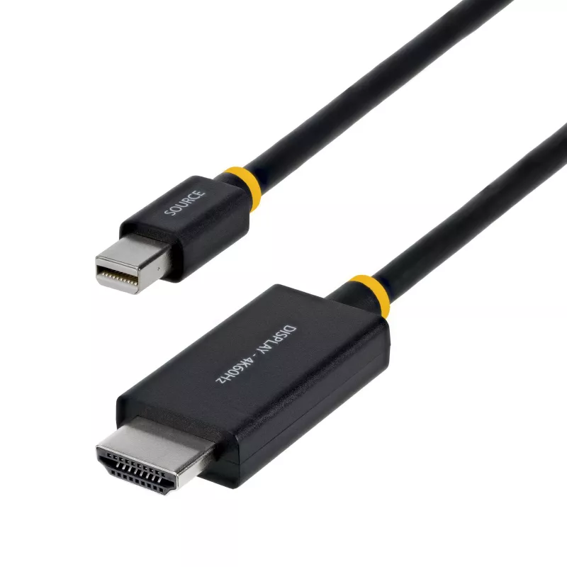 StarTech.com 2M-MDP-HDMI2-4K60 video cable adapter Mini DisplayPort HDMI Type A (Standard) Black