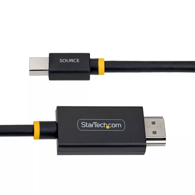 StarTech.com 2M-MDP-HDMI2-4K60 video cable adapter Mini DisplayPort HDMI Type A (Standard) Black