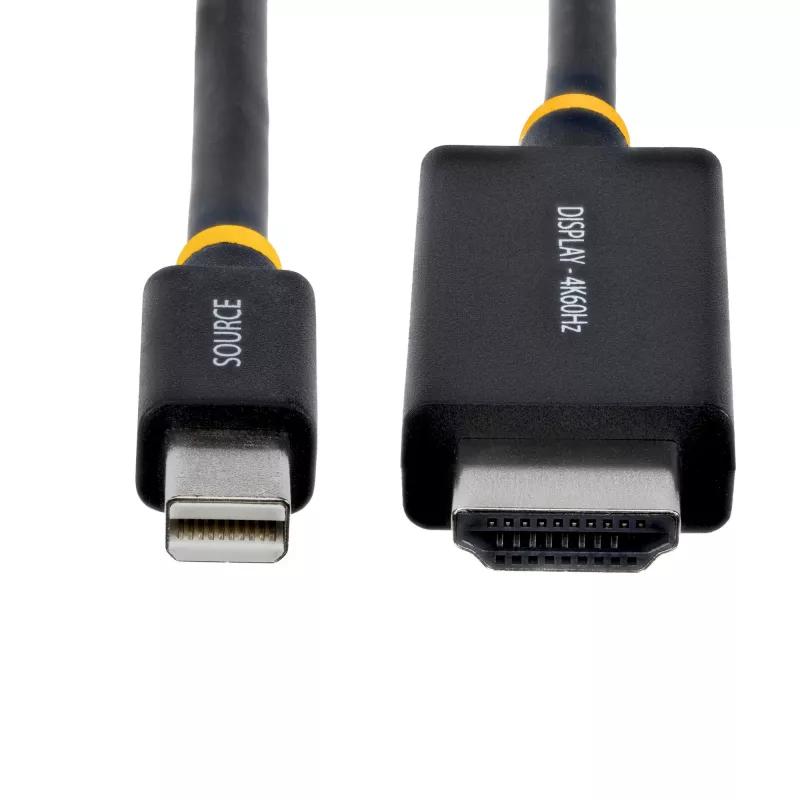 StarTech.com 2M-MDP-HDMI2-4K60 video cable adapter Mini DisplayPort HDMI Type A (Standard) Black