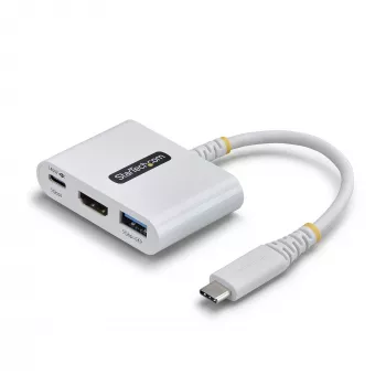 StarTech.com USB-C to HDMI Multiport Adapter with 140W PD Charging, 4K 60Hz HDMI, USB 5Gbps Hub, Mini Dock For MacBook / Dell / Thinkpad / HP / iPad / Tablets