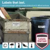 DYMO LW Durable Labels - 104 x 159 mm - 1933086, White, Self-adhesive printer label, Polypropylene (PP), Permanent, Rectangle, -18 - 50 °C