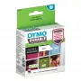 DYMO Original LabelWriter Durable Labels | 25mm x 54mm | White Poly | 160 Self-Adhesive Labels | High-Performance | For LabelWriter Label Makers