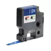 DYMO Rhino Industrial Vinyl Labels | 12 mm x 5.5m | White Print on Blue | Self-Adhesive | for LabelManager & Rhino Label Makers