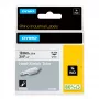 DYMO Rhino Industrial Heat-Shrink Cable Label Tubes | 19 mm x 1.5 m | Black Print on White | Self-Adhesive | for Rhino Label Makers