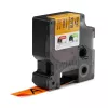 DYMO Rhino Industrial Vinyl Labels | 19 mm x 5.5 m | Black Print on Orange | Self-Adhesive | for Rhino & LabelManager Label Makers