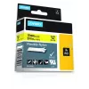 DYMO Rhino Industrial Flexible Nylon Labels | 19 mm x 3.5 m | Black Print on Yellow | Self-Adhesive | for Rhino & LabelManager Label Makers