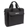 Manhattan London Laptop Bag 12.5 inch, Top Loader, Black, LOW COST, Accessories Pocket, Shoulder Strap (removable), Notebook Case, Three Year Warranty