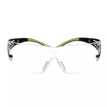 3M SF420AS/AF-EU Safety goggles Polycarbonate (PC) Black, Green