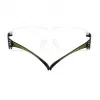 3M SF420AS/AF-EU Safety goggles Polycarbonate (PC) Black, Green
