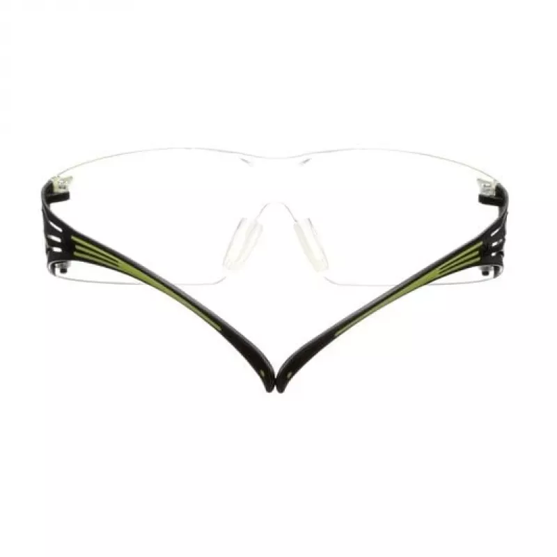 3M SF420AS/AF-EU Safety goggles Polycarbonate (PC) Black, Green