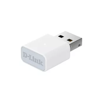 D-Link N300 Wi-Fi 4 USB Adapter, Wired & Wireless, USB, WLAN, White