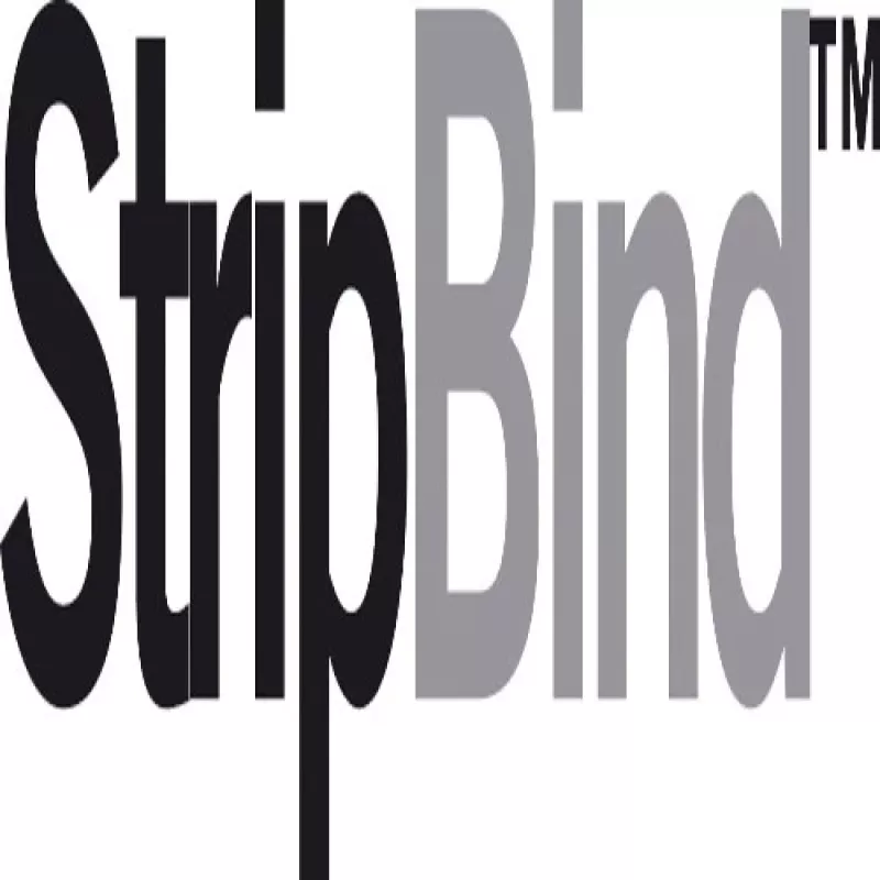 GBC SureBind® Binding Strip A4 25mm, White, 250 sheets, Acrylonitrile butadiene styrene (ABS), A4, 297 mm, 100 pc(s)