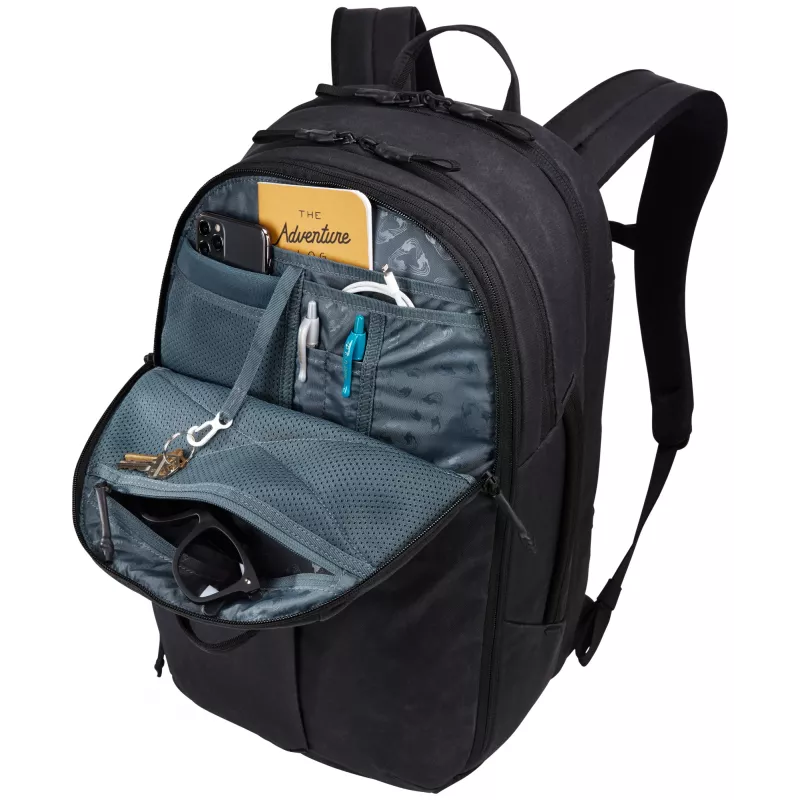 Thule Aion TATB128 - Black backpack Casual backpack Polyester