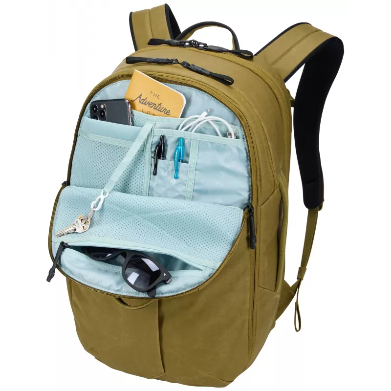 Thule Aion TATB128 - Nutria backpack Casual backpack Khaki Polyester
