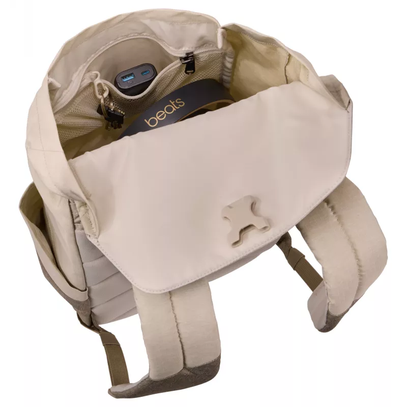 Thule Lithos TLBP213 Pelican backpack Casual backpack Brown, Cream Polyester