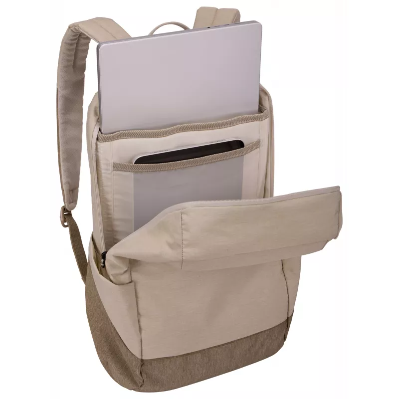 Thule Lithos TLBP216 Pelican backpack Casual backpack Cream, Brown Polyester