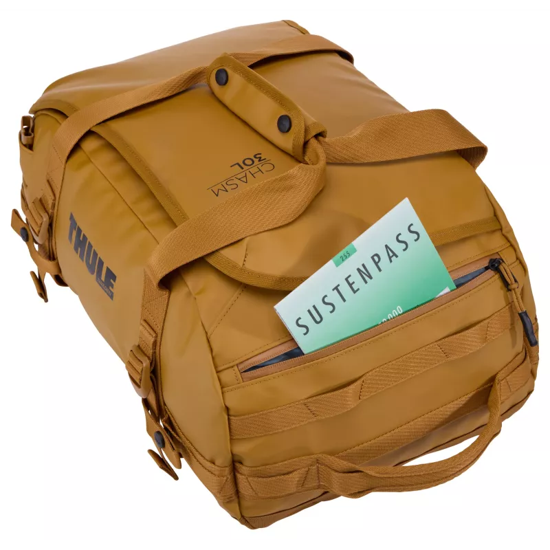 Thule Chasm TDSD301 Golden Brown duffel bag 30 L Polyester Brown, Gold
