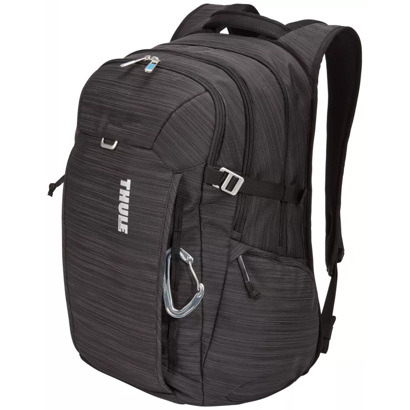 Notebook backpack Thule Construct 28L — black, 28 L capacity, padded laptop compartment
