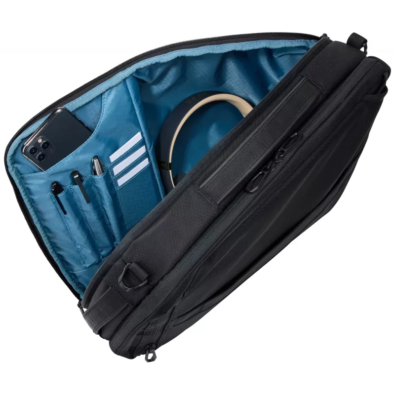 Backpack Thule Accent Convertible 17L — black, 17 L capacity, convertible carry options