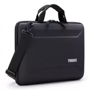 Laptop bag Thule Gauntlet 16 for 16-inch MacBook, black, reinforced sleeve and protective zip