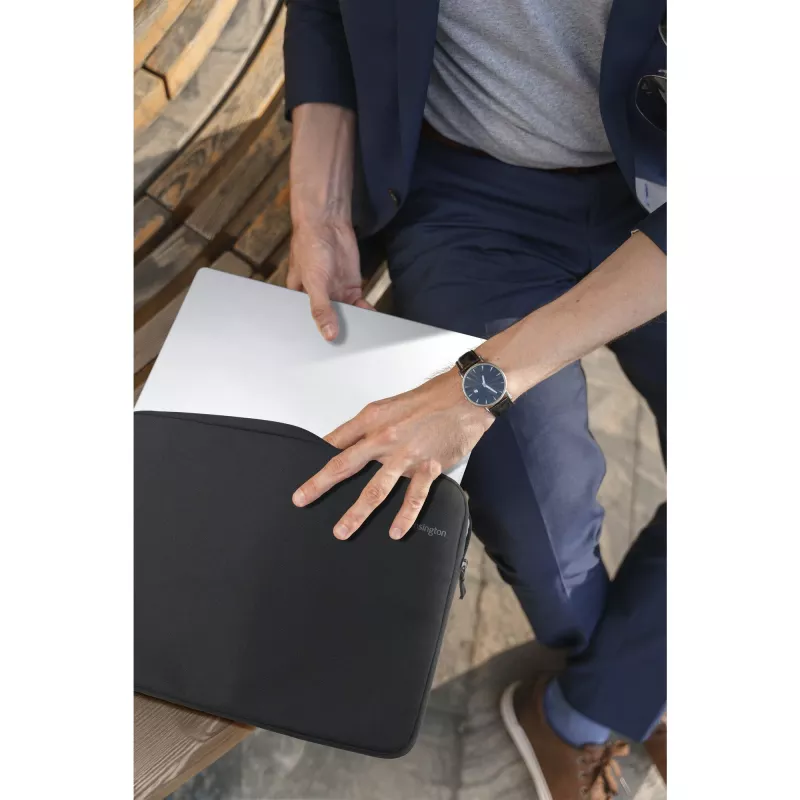 Kensington EQ Classic Laptop Sleeve 15.6 inch, Sleeve case, 39.6 cm (15.6 inch)