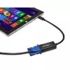Kensington VM1000 Mini Display Port to VGA Adapter, 0.14 m, Mini DisplayPort 1.2, VGA, Male, Female, 1920 x 1080 pixels