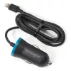Kensington PowerBolt™ 2.4 Car Charger — Black, Auto, Cigar lighter, 1 m, Black